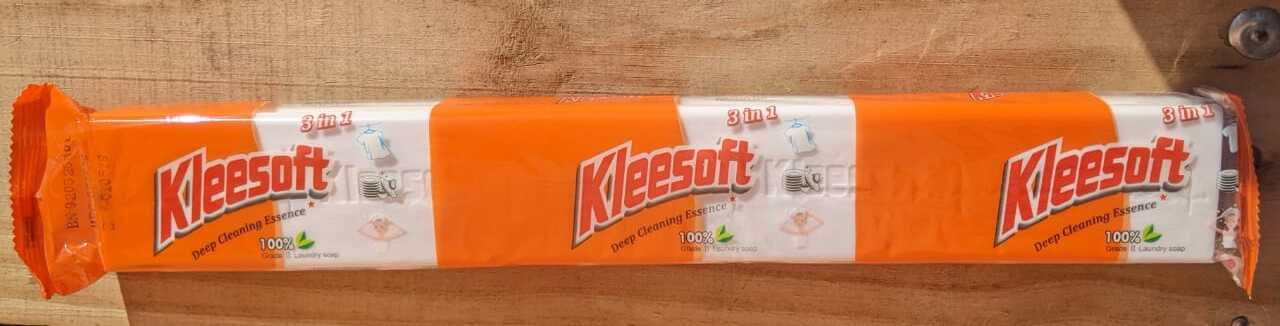 Kleesoft 3-in-1 Laundry Soap Bar