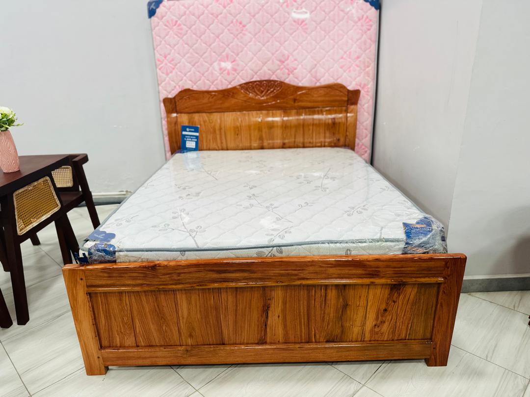 Solid Wood Bed