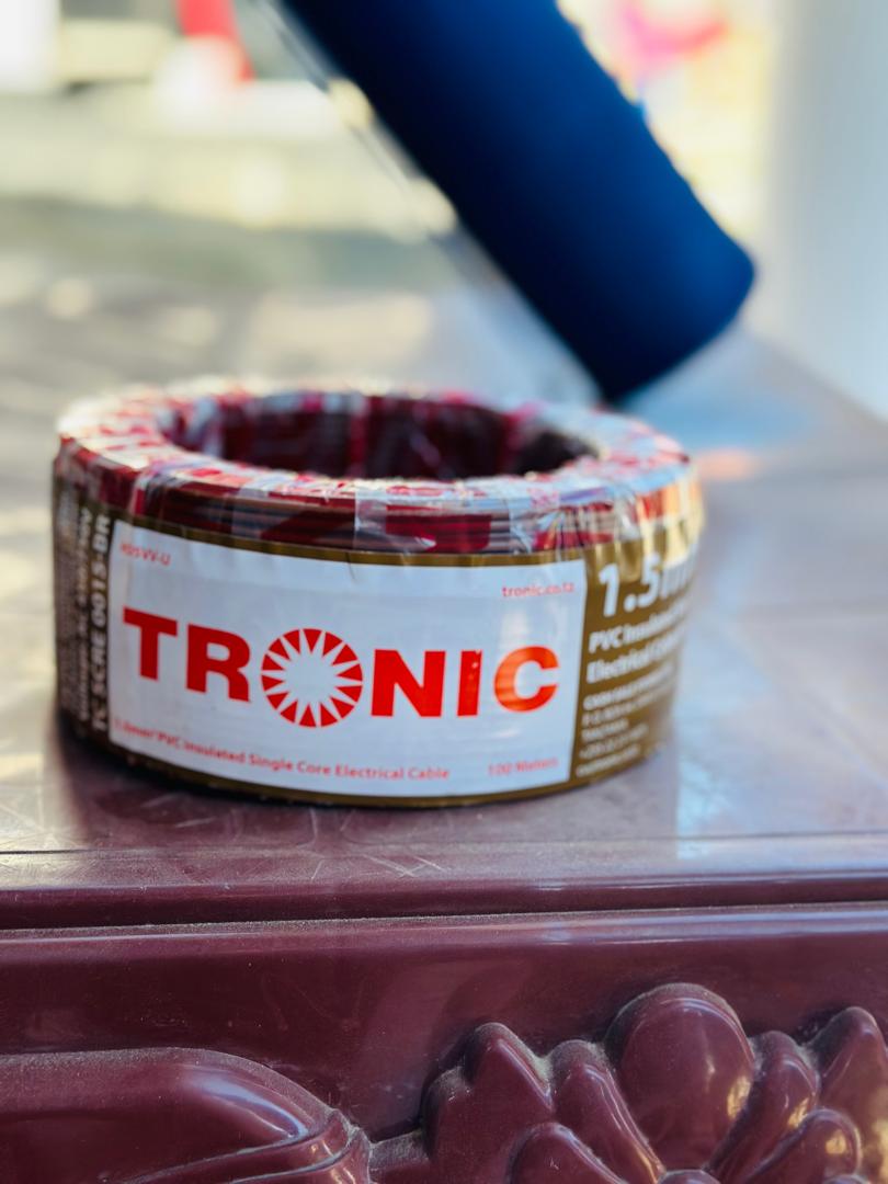 Tronic 1.5mm² Single-Core Cable – Brown (100mm)