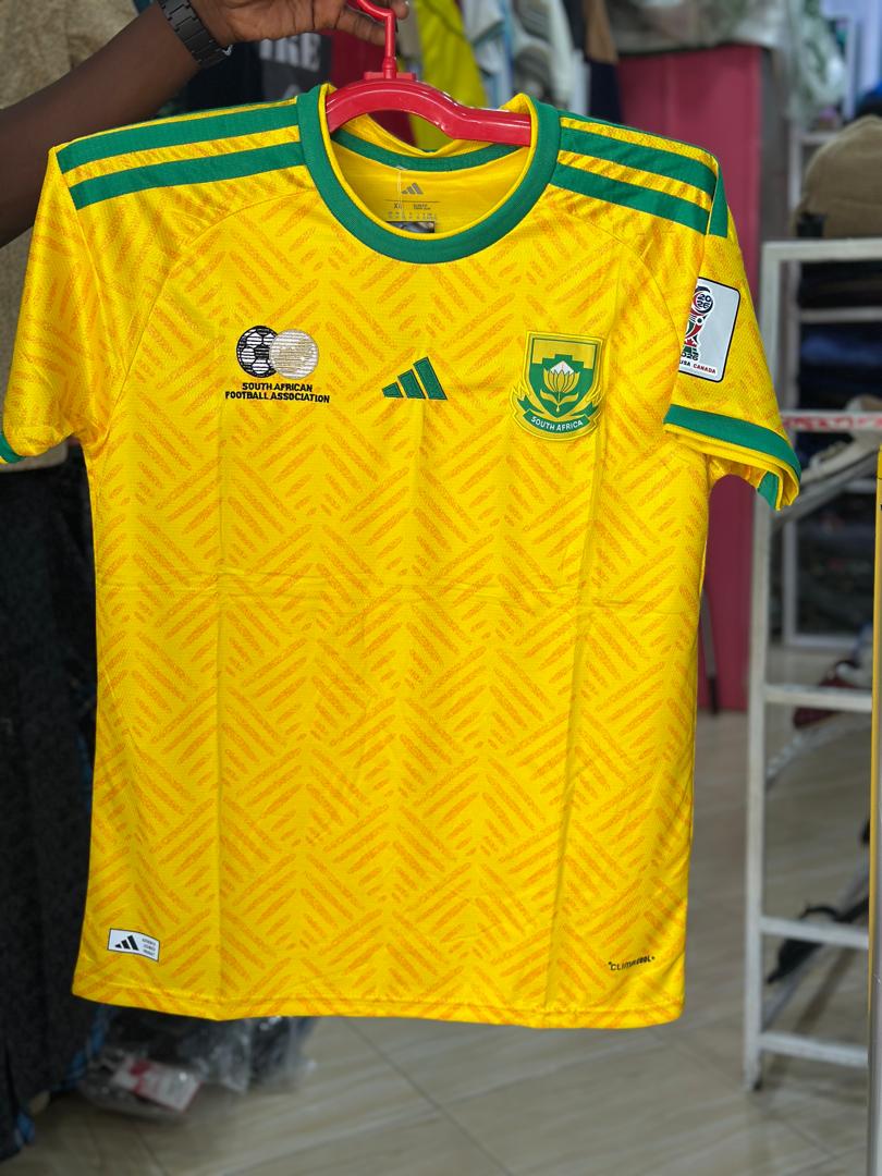 South Africa Football Jersey – Yellow