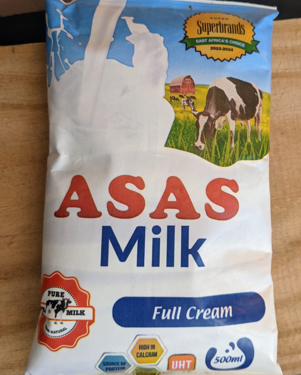 ASAS Full Cream Milk – UHT (500ml)