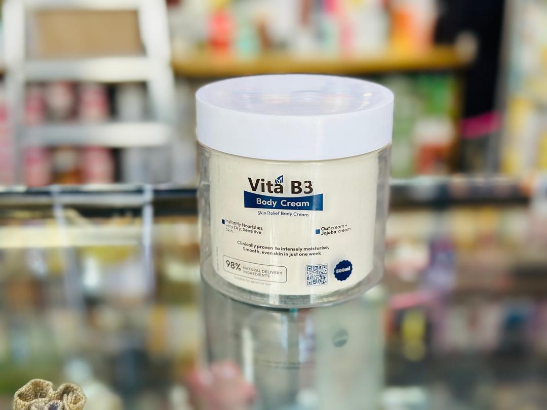 Vita B3 Skin Relief Body Cream (500ml)