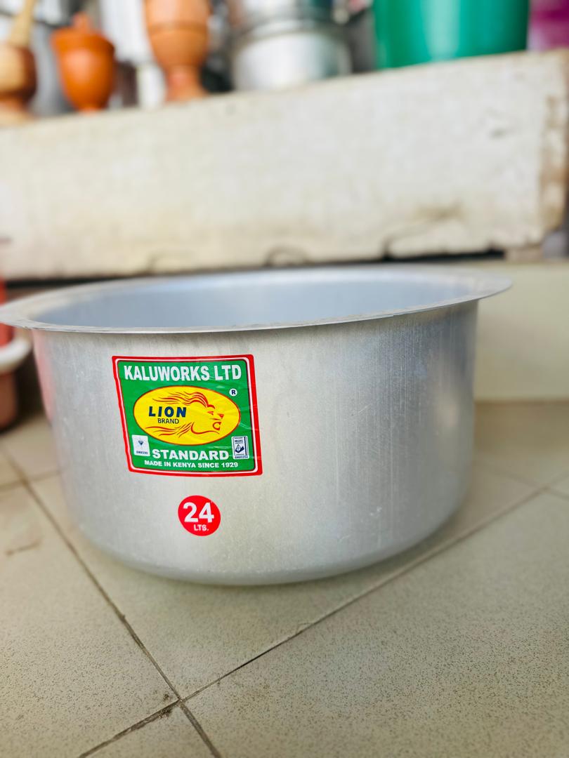 Kaluworks Lion Brand Standard Aluminium Sufuria