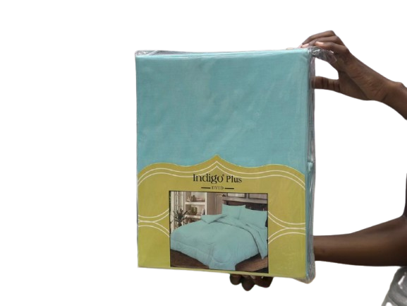 Indigo Plus Duvet Set – Turquoise