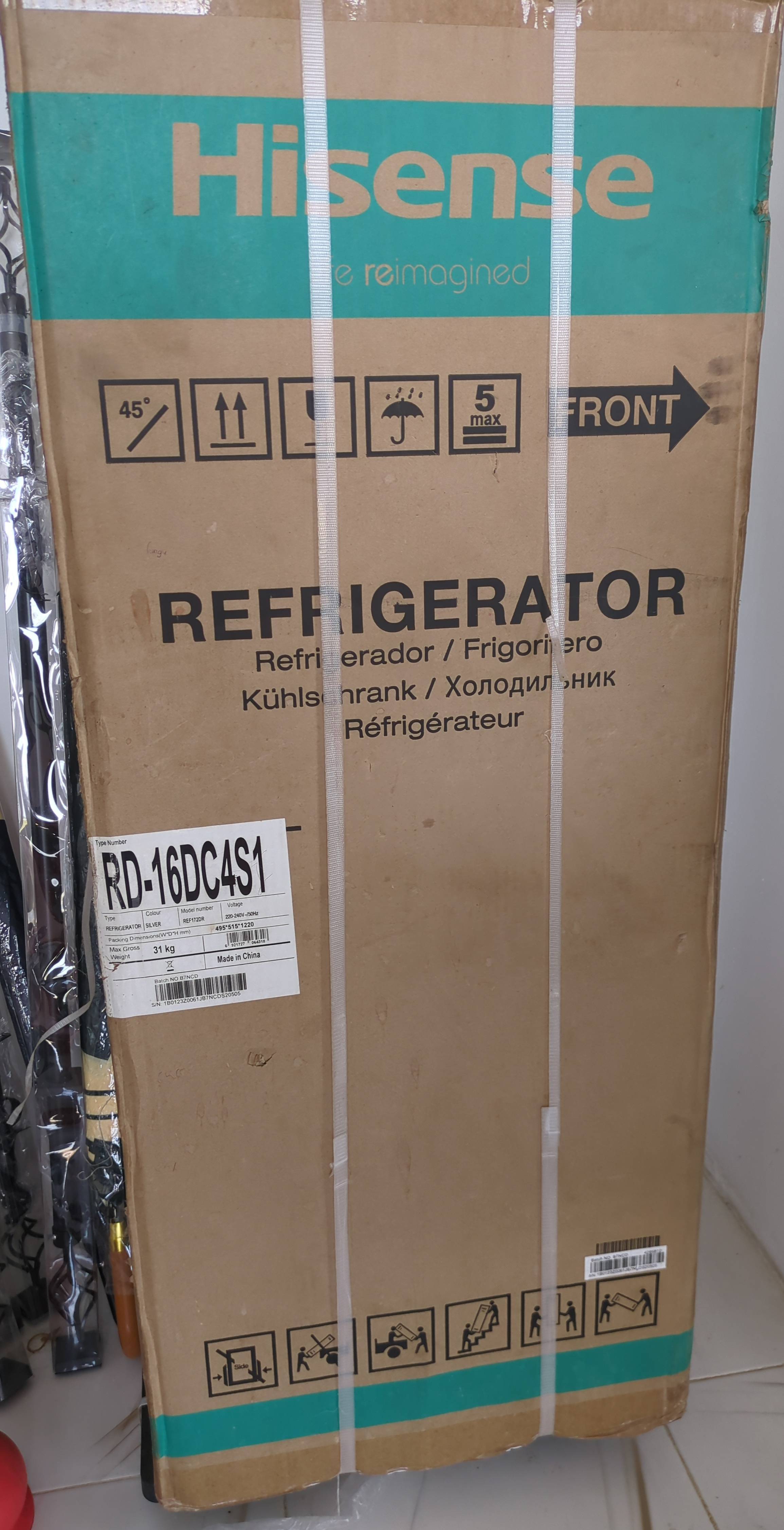 Hisense Fridge RD16